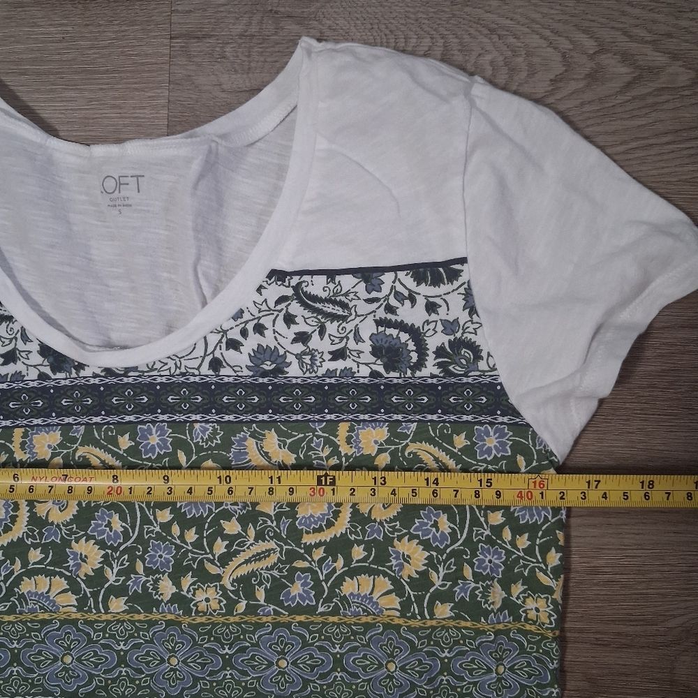 LOFT 2 - White T-shirts Short Sleeve - Picture 3 of 5